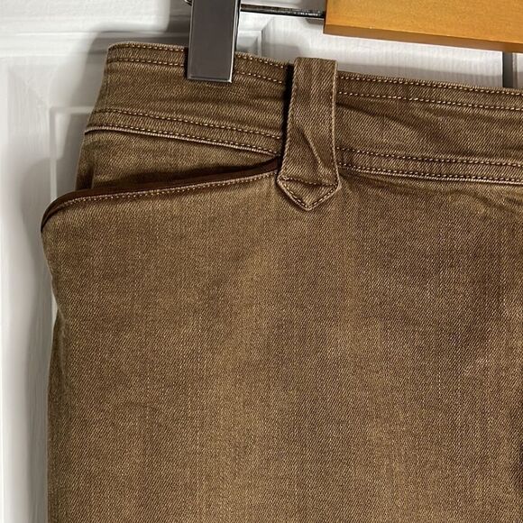 Ralph Lauren Brown Denim Skirt Size 6 - Picture 2 of 11